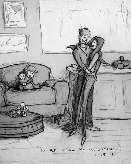 everything inspirational husband's heartbreaking miscarriage sketch 13