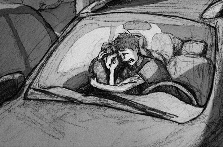 everything inspirational husband's heartbreaking miscarriage sketch 15