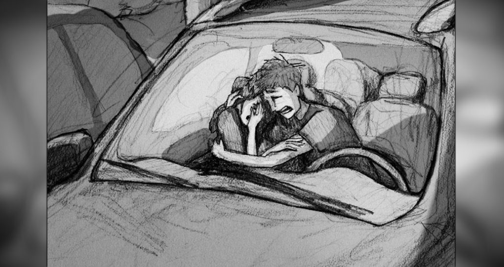 everything inspirational husband's heartbreaking miscarriage sketch fb