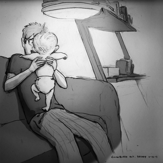 everything inspirational husband's heartbreaking miscarriage sketch 12