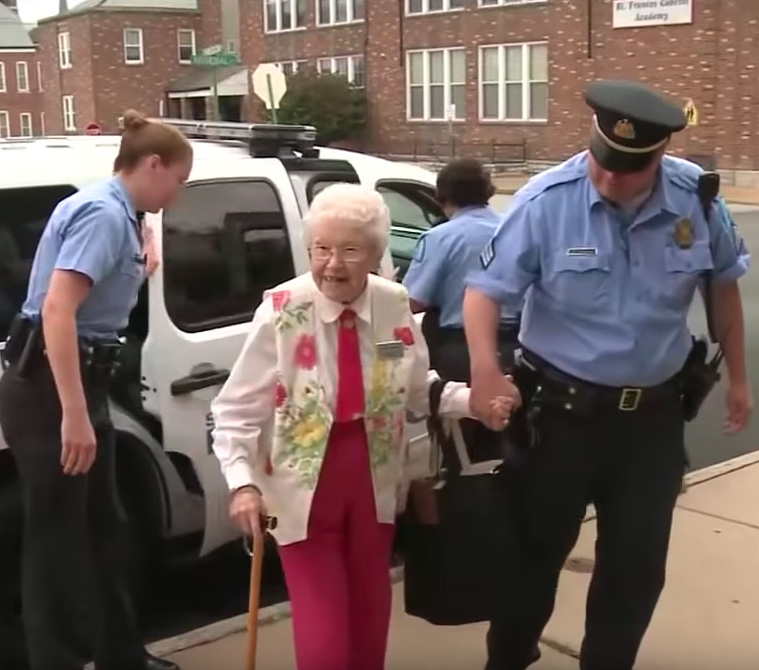 102-year-old arrested bucket list