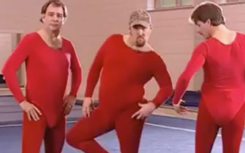 Jeff Foxworthy, Larry the Cable Guy, Bill Engvall Learn Gymnastics