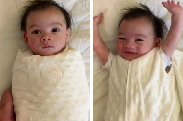Baby's Insanely Happy Wake-Up Routine _ baby stretch _ everything inspirational