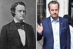 14 Photos of People Who Look Exactly Like Famous Celebrities _ John Breckinridge _ Matthew Perry _ everything inspirational