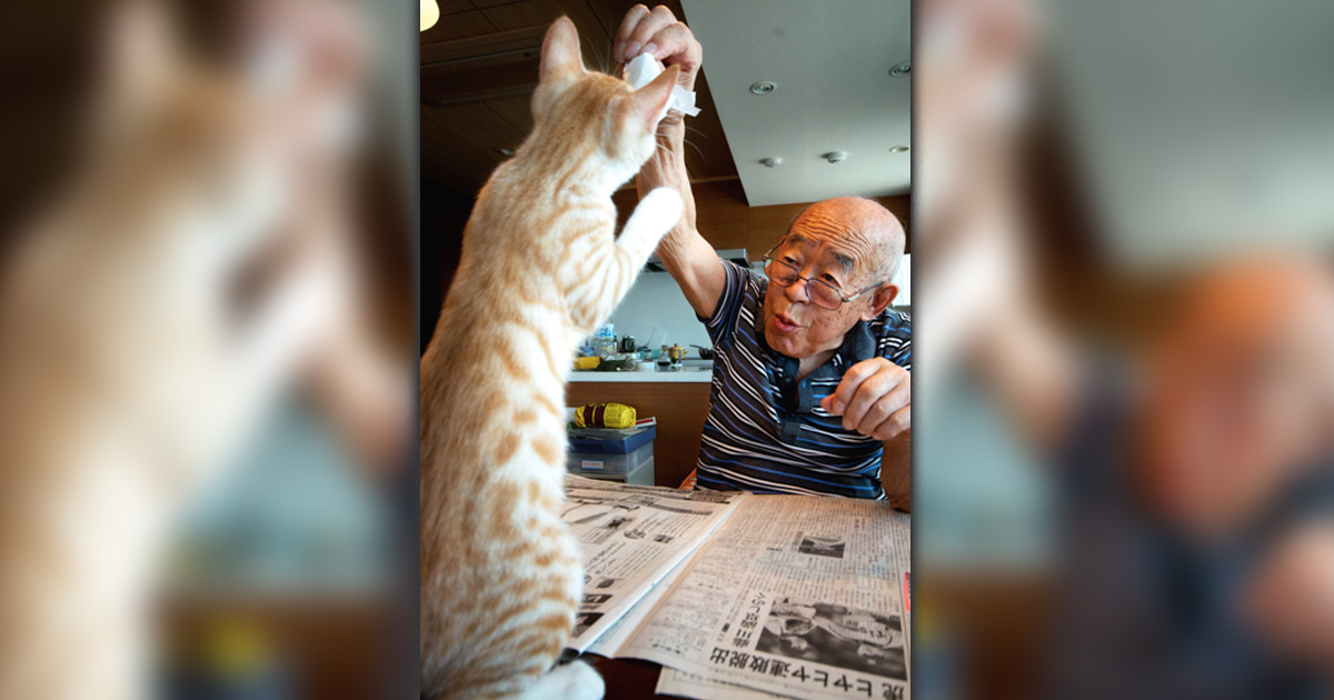 Grandpa's Life Changed _ Alzheimers _ Cat _ Everything inspirational