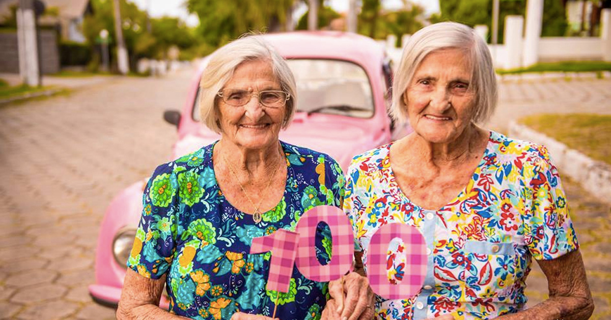 100-year-old_twin sisters _ birthday _ photo shoot _ everything inspirational