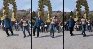 This Grandpa Dances In The Park And Shows Age Doesn't Matter _ everything inspirational