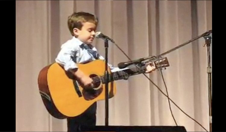 7 Year Old Boy Sings Johnny Cash Song And Amazes The Audience _ everything inspirational