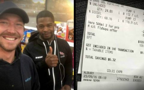samaritan paid the bill for man at gas station _ everything inspirational