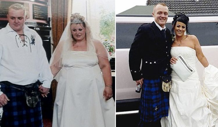 Couple Redid Their Wedding After Extreme Weight Loss _ everything inspirational