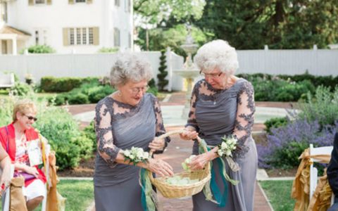 Grandmas Said 'Yes' to being in the Wedding Party Together_ everything inspirational