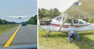 Pilot Makes Emergency Landing In The Middle Of Highway _ Everything inspirational