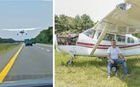 Pilot Makes Emergency Landing In The Middle Of Highway _ Everything inspirational