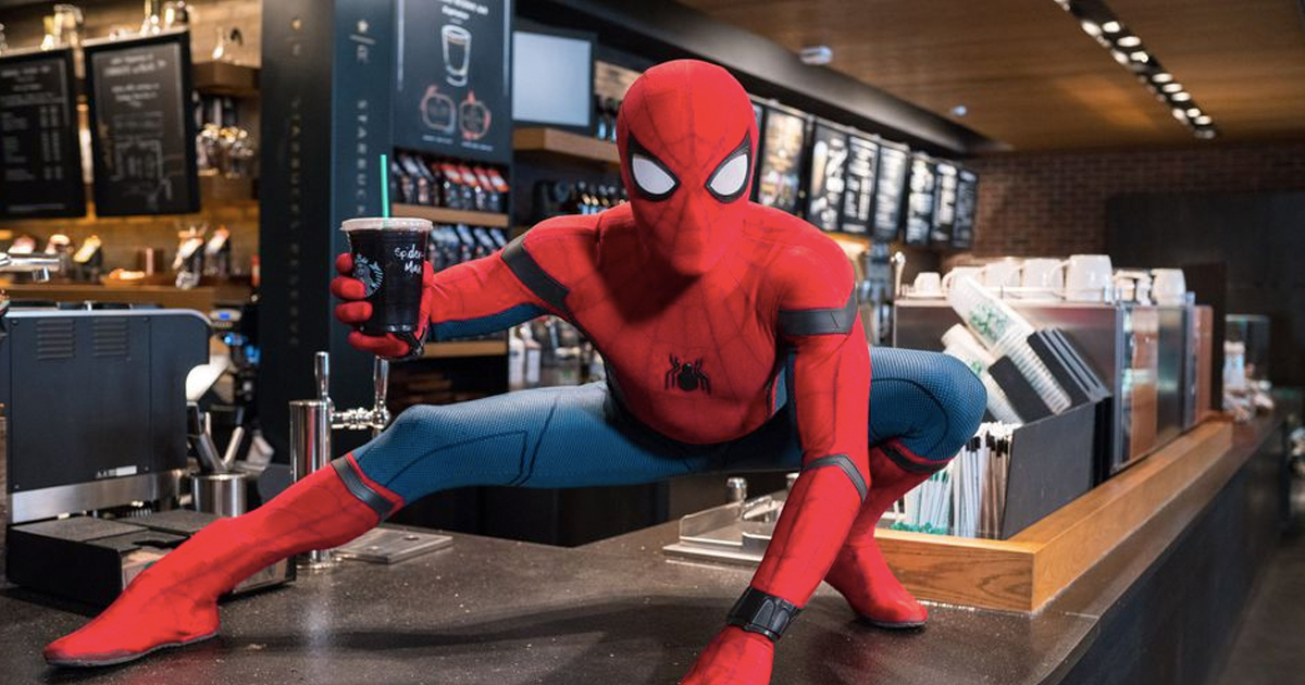 Spider-man Drops In On Coffee Shop And Surprises The Customers _ everything inspirational