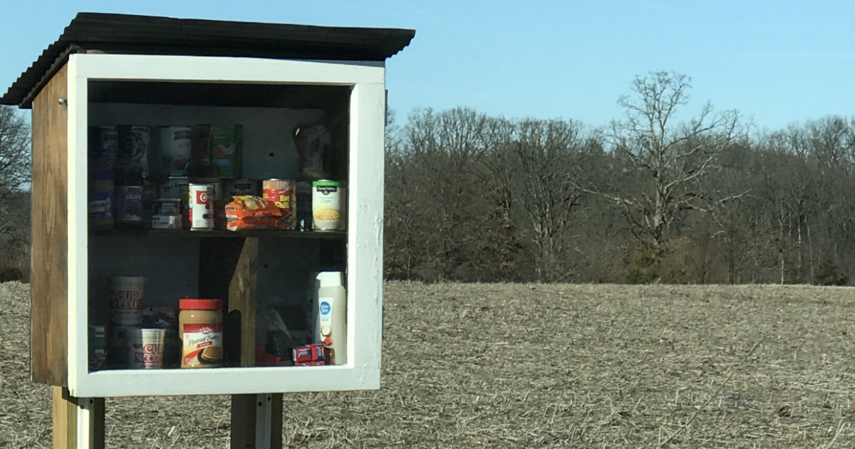 Little Free Pantry Is Curbing Hunger In Local Communities _ everything inspirational