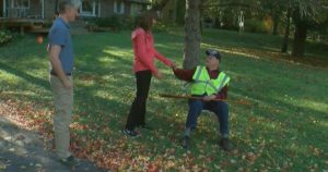 Neighborhood Leaves Empty Chairs For WW2 Veteran And It Is Moving_ everything inspirational